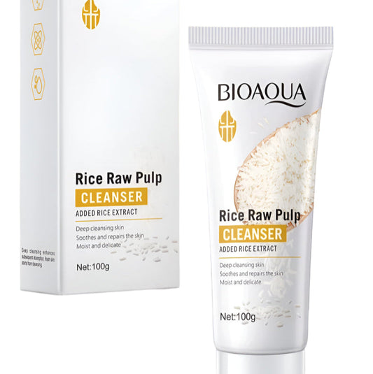 Rice Raw Pulp Facial Cleanser