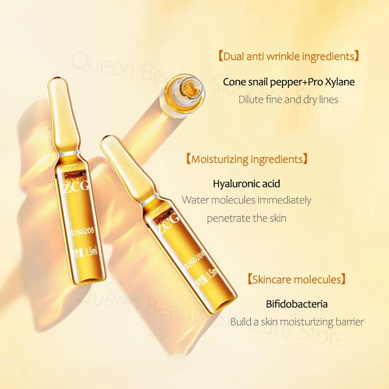 Polypeptide Ampoules 100% Purity Pro Xylane Anti-Aging Face Serum