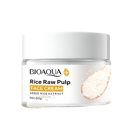 50g Rice Raw Pulp Pure Milk Face Cream Moisturizing