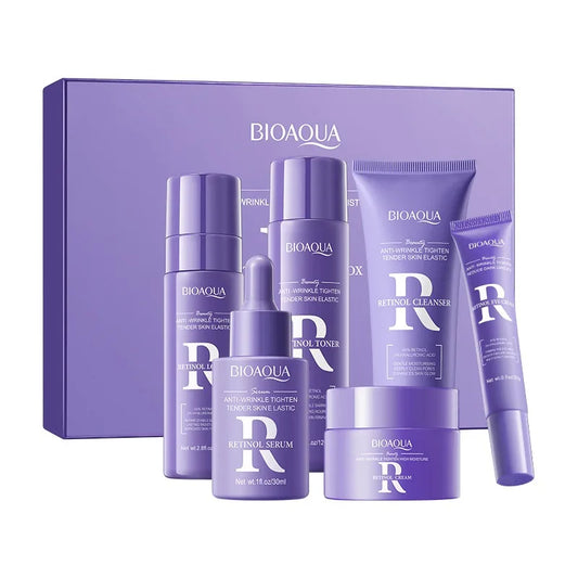 6pcs Retinol Wrinkles Control Beauty Skin Care Set