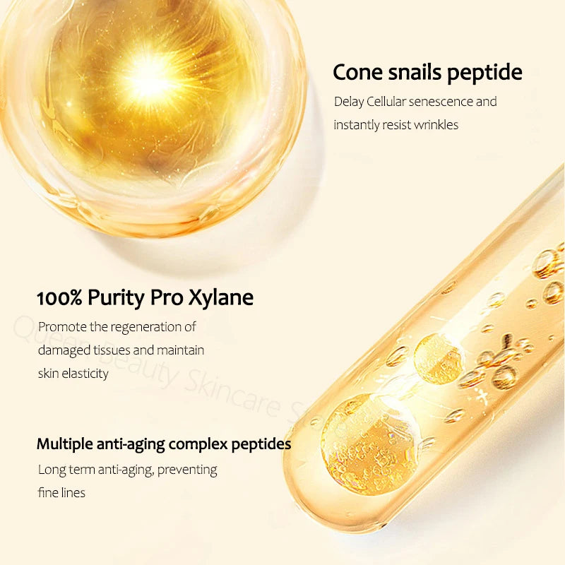 Polypeptide Ampoules 100% Purity Pro Xylane Anti-Aging Face Serum