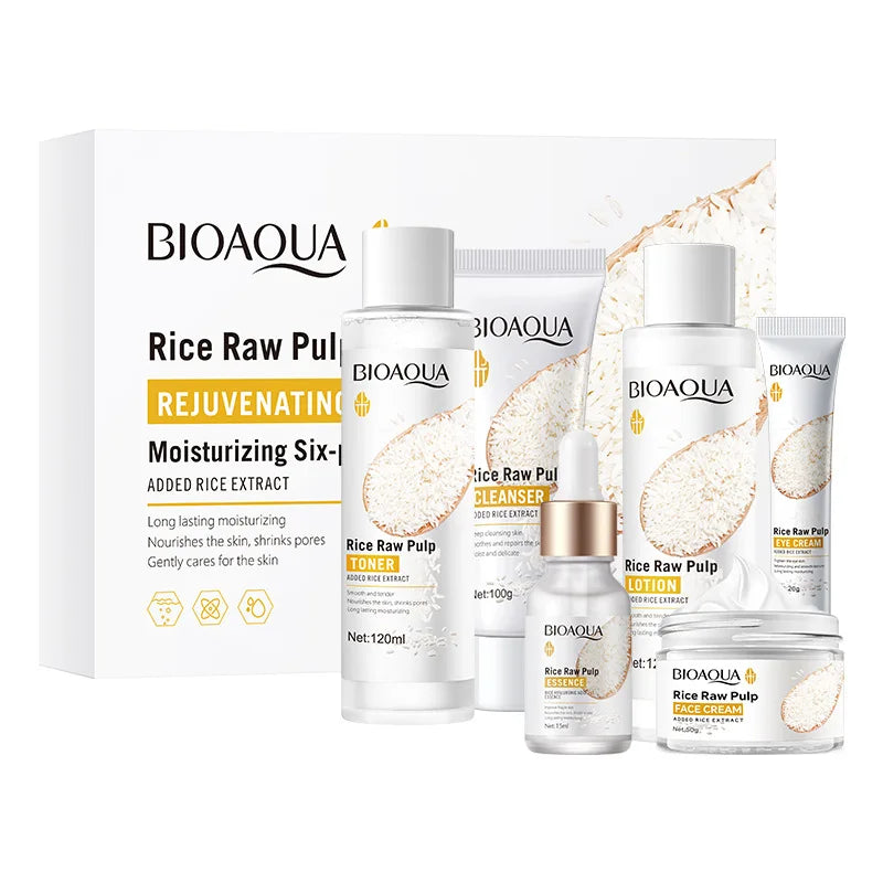 BIOAQUA Rice Milk Essence Skin Care Set