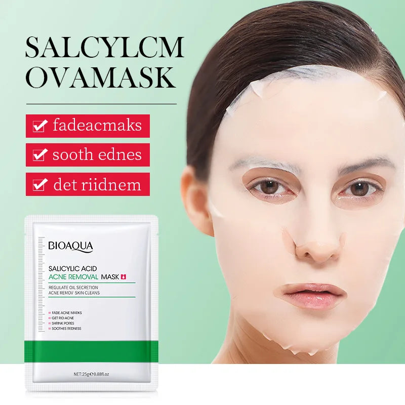 10pcs BIOAQUA Salicylic Acid Face Mask